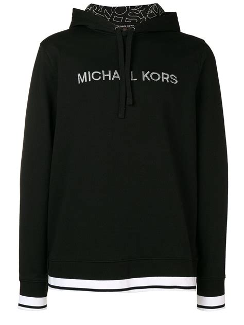 michael kors cotton cardigan men|Michael Kors black hoodie.